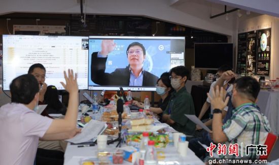 大赛决赛评审现场。压球app入口站官网供图